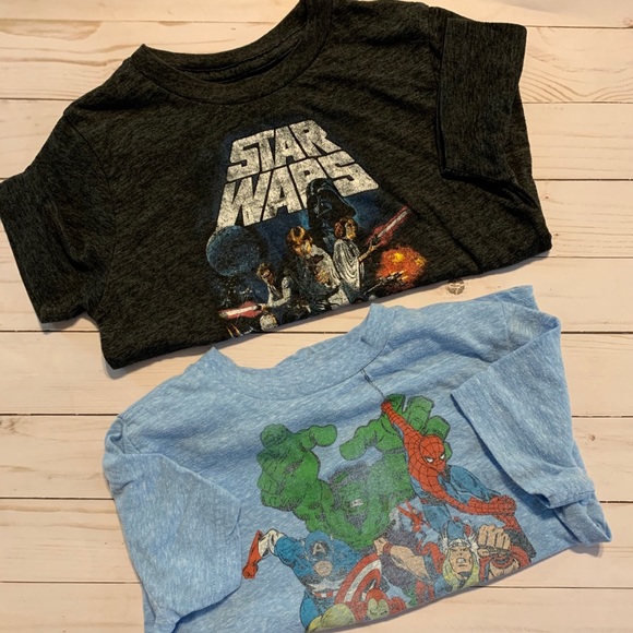 Set of TWO Boy Tees